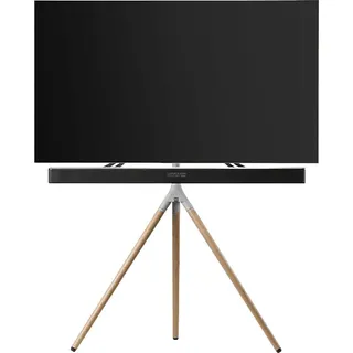 One for All WM7472 TV-Rack 138,5 cm Eiche/Silber Holz/Metall