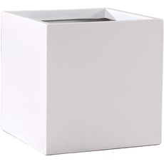Bild Pflanzkübel Block 30 cm x 30 cm x 30 cm Weiß