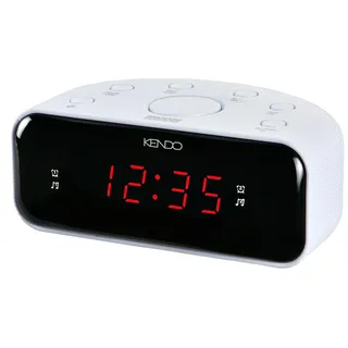KENDO Radiowecker Alarm Clock 24 EXW weiß - Weiß
