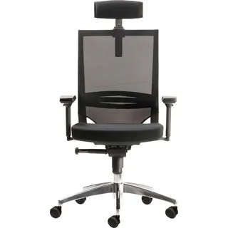 Mayer Sitzmöbel Drehstuhl »2486« () 1 Stk.mit Kopfstütze, schwarz