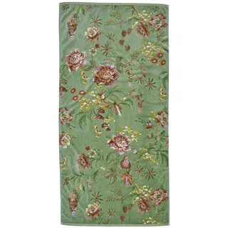 Pip Studio Secret Garden Duschtuch 70 x 140 cm grün
