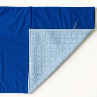 Wickelauflage 50 x 70 cm/Wickelunterlage für unterwegs – Blau