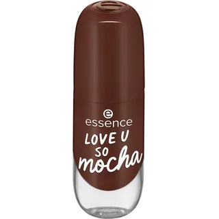 Essence - Nagelfarbener Gel-Nagellack - 34 LOVE U SO Mocha