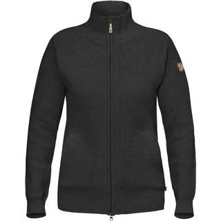 Fjällräven Damen Övik Zip Cardigan, Dark Grey, M