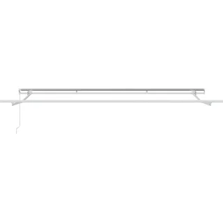 vidaXL Ausziehbare Markise Beige 400 x 300 cm Polyester und Aluminium - Beige