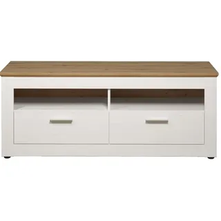 trendteam Lowboard, Pinien, Holzwerkstoff, 148x59x45 cm - weiß,