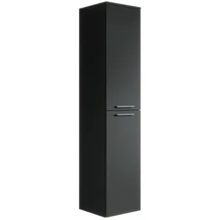 Badplaats Venus Hochschrank 30 x 30 x 160 cm Schwarz Holz
