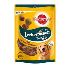 130g Pedigree Leckerbissen Snackuri câini - Gustări de mestecat cu pui și rață