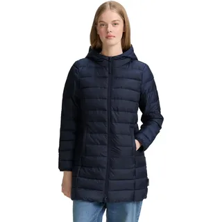 TOM TAILOR Denim Damen Lightweight Steppmantel mit Kapuze