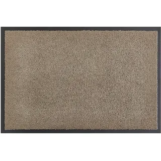 Andiamo Verdi - Schmutzfangmatte für den Hauseingang - ideal als Fußmatte innen oder als Fußabtreter im überdachten Außenbereich - Fußabstreifer für Haustür 60 x 90 cm Taupe