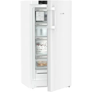 Liebherr Gefrierschrank , Weiß , Metall , 4 Schublade(n) Schubladen , B , 59.7x125.5x67.5 cm , noFrost, Türschließhilfe mit Soft-Einzug, Warneinrichtung bei geöffneter Tür, Warneinrichtung bei Temperaturanstieg, Eiswürfelschale, Kälteakku, Innenraumbeleuchtung, Türanschlag wechselbar , Küchen, Küchenelektrogeräte, Kühlschränke & Gefrierschränke, Gefrierschränke