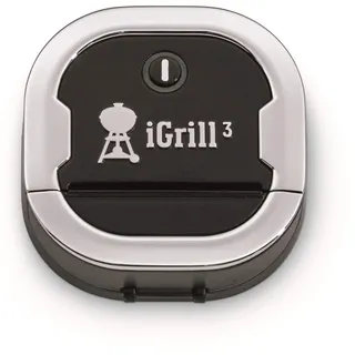 Weber iGrill 3 Smartes Grillthermometer mit Bluetooth | Kompatibel mit Genesis II, Spirit II und Genesis II LX über die Weber iGrill App, LED-Display, 250 h Batterielaufzeit
