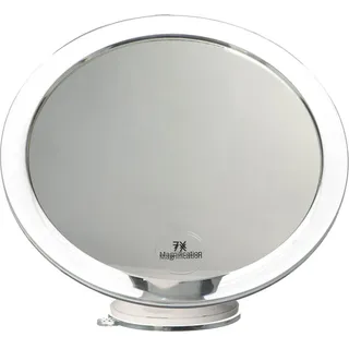 LSP Mirrors Badezimmerspiegel mit Saugnapf, 7-fache Vergrößerung - Transparent