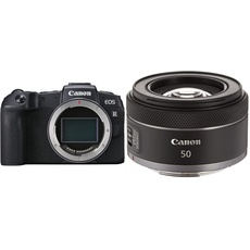 Canon EOS RP Vollformat Systemkamera - Gehäuse mit RF 50mm F1.8 STM (spiegellos, 26,2 Megapixel, 7,5 cm Clear View LCD II, 4K, DIGIC 8 Bildprozessor, WLAN, Bluetooth, Vollformat-Sensor)