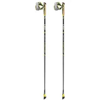 Leki Smart Pacemaker Lite 100 cm dark anthracite-black-green yellow