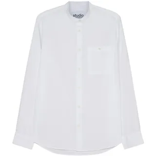 Seidensticker Studio Hemd - Regular Fit - Bügelleicht - Stehkragen - Langarm - Unisex - 100% Baumwolle