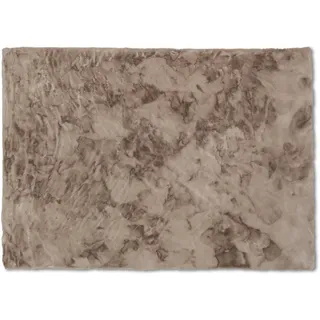 SCHÖNER WOHNEN-Kollektion Fellteppich "Tender" rechteckig 26 mm Höhe besonders weich durch Microfaser, Kunstfell, waschbar, Wohnzimmer, cappuccino