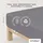 Spannbettlaken Jersey 90 x 200 - 140 x 200 cm grau