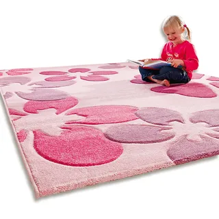 Luxor Living 798971 Teppich Flair Carving 6127 80 x 150 cm, light pink