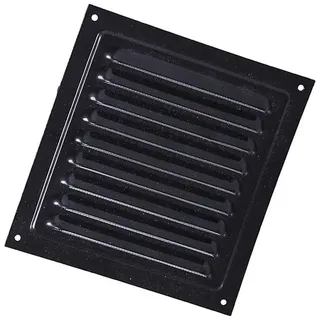 Duka Jalousie grid 150x150 mm black lacquered aluminium