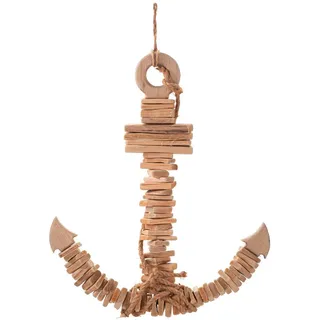 Wanddeko , Naturfarben , Holz , 39x46x7 cm , Bilder & Rahmen, Wanddeko