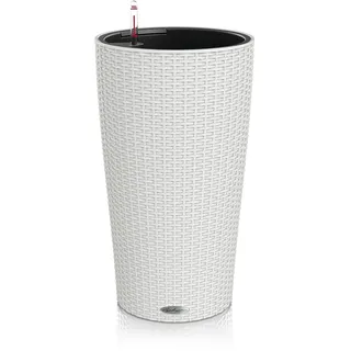 LECHUZA Cilindro Cottage Komplettset Ø 32 x 56 cm weiß