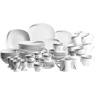 DOMESTIC Linea Nera Kombiservice 62-tlg.