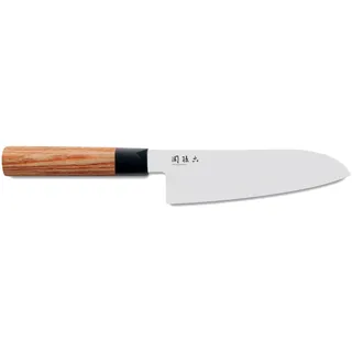 KAI Seki Magoroku Redwood Santoku Messer 17 cm Rot/Pakkaholz