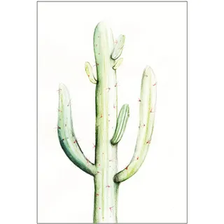 KOMAR Wandbild Saguaro Watercolor 30 x 40 cm