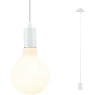 Paulmann Pendelleuchte Ravi IP44 E27 max. 60W Weiß matt
