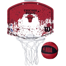 Bild Mini-Basketballkorb NBA TEAM MINI HOOP, CHICAGO BULLS, Kunststoff
