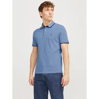 JACK & JONES Epaulos Kurzarm-poloshirt Bright Cobalt S