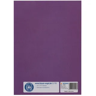 Herma Heftschoner Papier, A5 violett