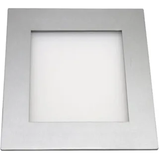 Heitronic LED-Panel 11 W eckig Silber