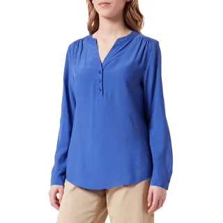 Seidensticker Damen Regular Fit Langarm Bluse, Hellblau, 38