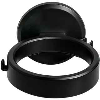 Föhn Halterung,Föhnhalter Wand Ohne Bohren,Föhnhalter Wand (Schwarz) | Fön Halterung Ohne Bohren,Fönhalter Ohne Bohren,Föhnhalterung,Haartrocknerhalter,aus ABS Kunststoff,Selbsthaftend