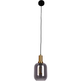 NÄVE Pendelleuchte Fumo, Rauchglas, einflammig, Ø21cm