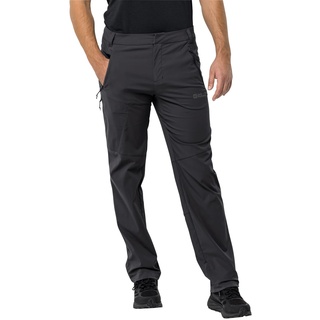 Jack Wolfskin Herren Glastal Pants M Wanderhose, Schwarz, 52 EU