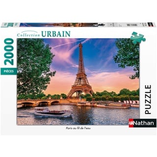 Puzzles Nathan 4005556878840 2000 Teile Paris Wasserdraht Puzzle für Erwachsene