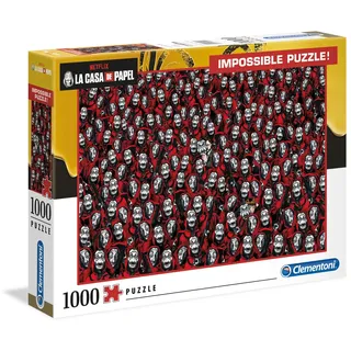 Clementoni Puzzle 1000el Impossible Dom z papieru. Das Haus aus Papier 39527