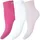 F9300 sokker uni Socken 35-38 Rosa