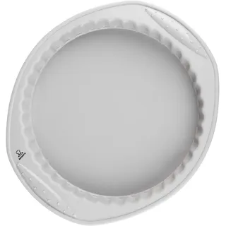 Backefix runde Obstkuchenform Tortenbodenform Silikon - flexibel grau, antihaftende Backform 23 Ø