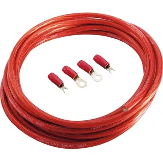 SINUSLIVE Sinuslive, Car HiFi Stromkabel-Set 25 mm2 vergoldet