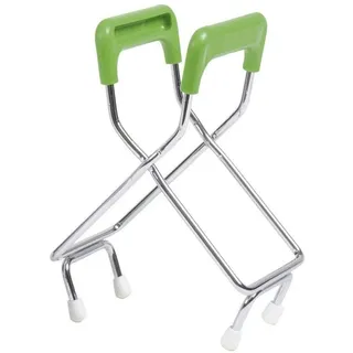 Weck Glasheber - Universal– Einmachglas-Heber zum sicheren Entnehmen heißer Gläser - Zubehör für Einweck- & Einmachgläser - Rutschfeste Griffe & stabile Metallbügel - Ideal zum Einkochen