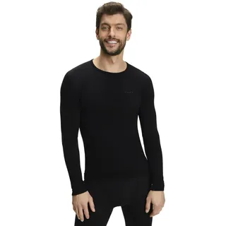 Falke Herren Langarmshirt Wool-Tech (Black 3000), L