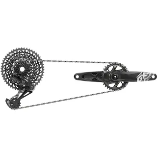 Sram Unisex – Erwachsene GX Eagle Dub Fahrrad-Schaltung, schwarz, 12