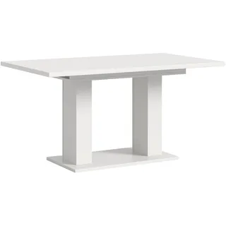 xonox.home Ausziehtisch 150 x 76 x 90 cm weiß