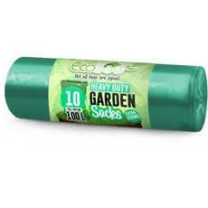 Ecobag Gartensäcke, 100 Liter, 10 Stück