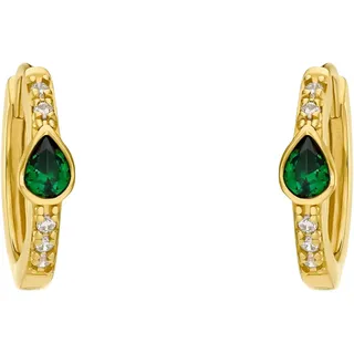 Amor Damen Creolen "2033582", 925er Silber, gold