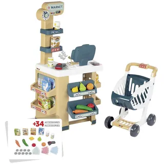 Smoby Kaufladen , Multicolor , Kunststoff , 49.70x65.50x20 cm , Spielzeug, Kaufladen & Kaufladen-Zubehör